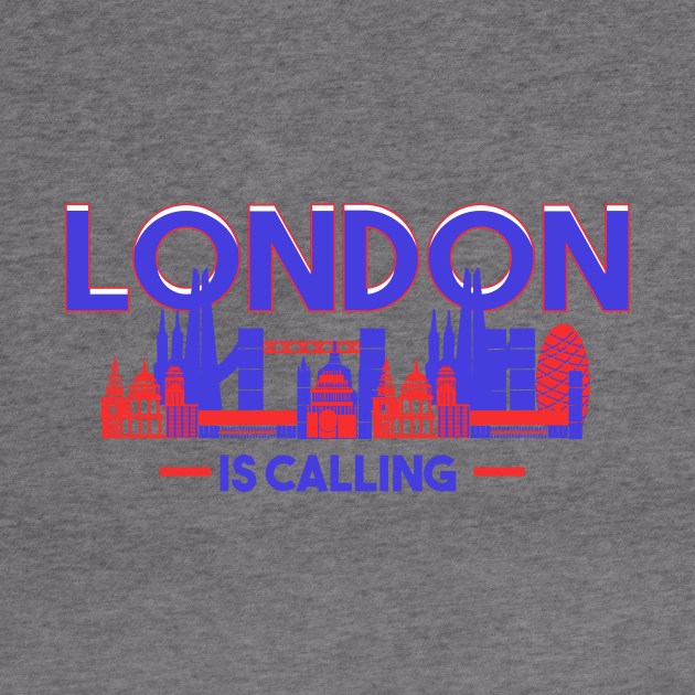 London Is Calling Skyline UK Vacation by theperfectpresents